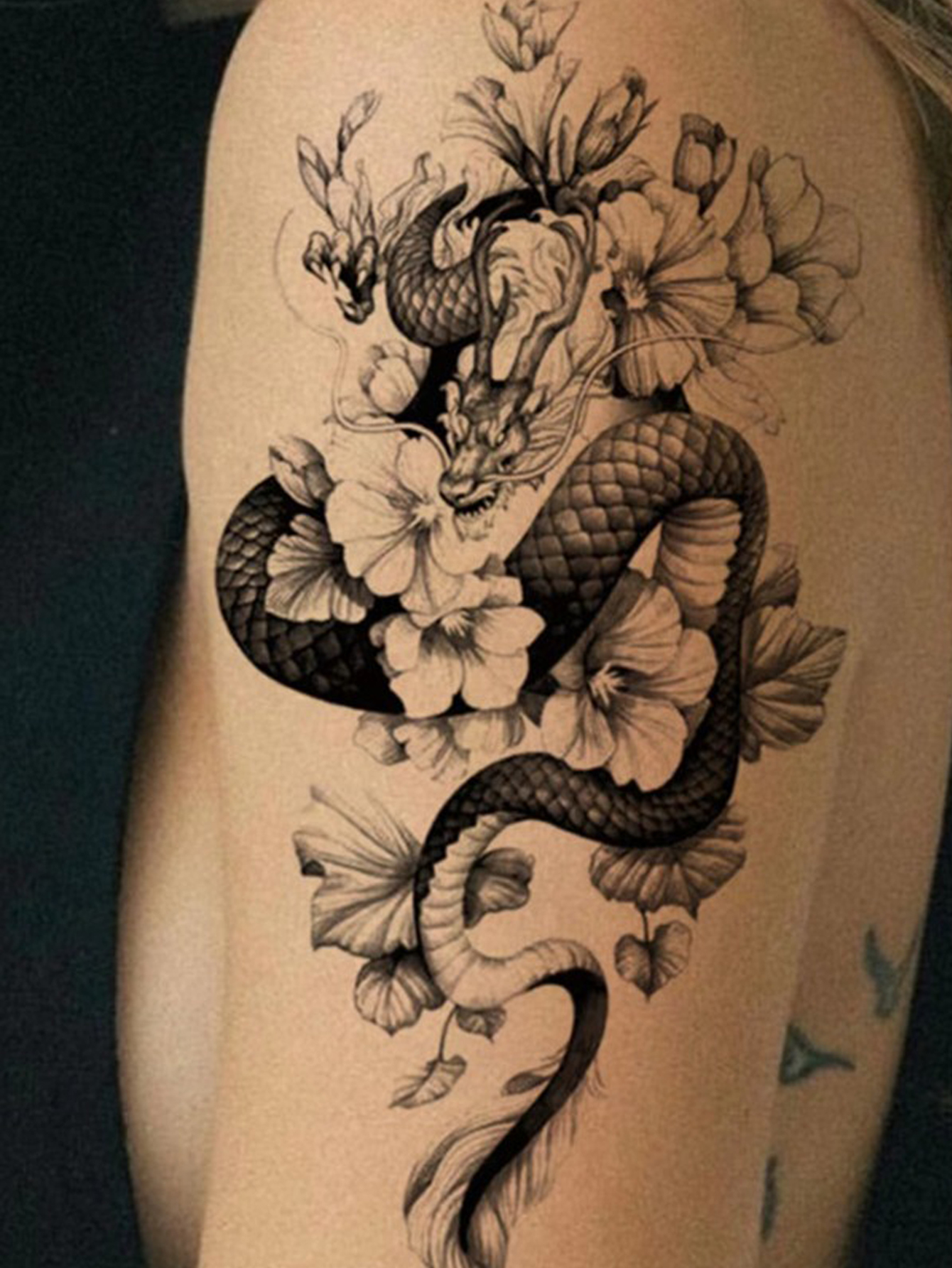 Animal Style Waterproof Arm Tattoo Sticker